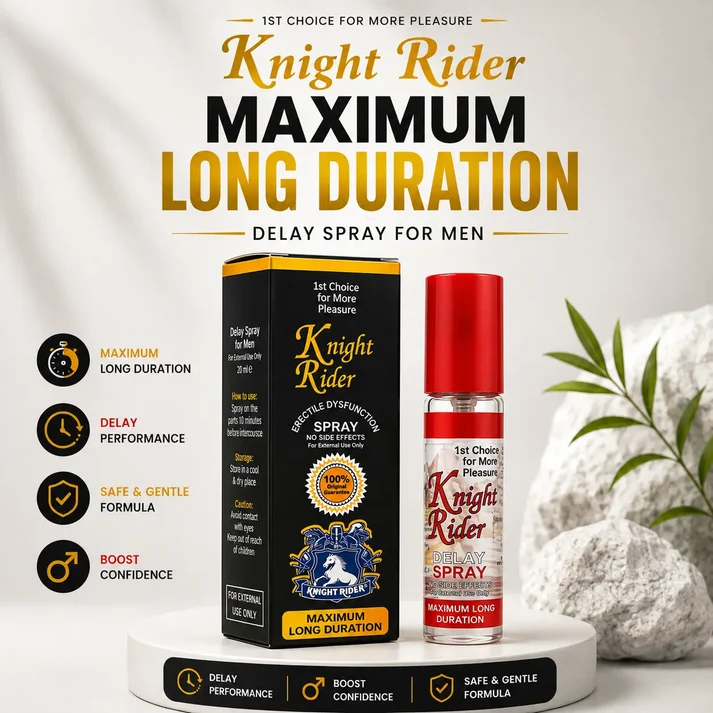 Knight Rider Spray Pakistan – Premium Men's Personal Care Spray