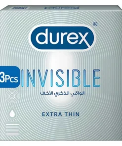Durex Invisible Extra Thin & Sensitive Condoms (3-Pack)