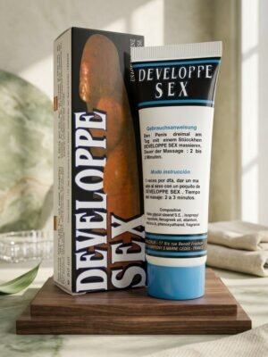 Developpe Sex Cream – Herbal Male Enhancement Cream for Harder Erections