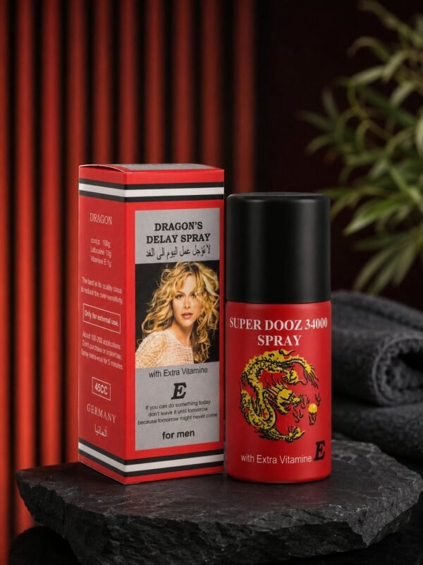 Dragon Delay Spray 34000 – Lidocaine Delay Spray for Men | Long Timing