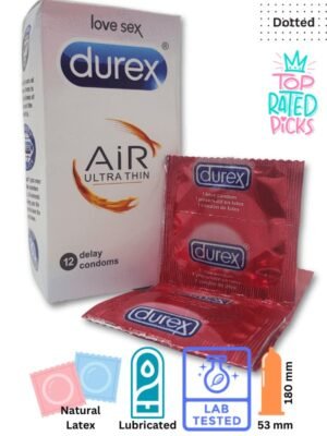 Durex Air Ultra Thin Condoms - 12 Delay Condoms