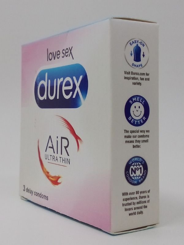 Durex Condoms Air Ultra Thin 3 Pieces