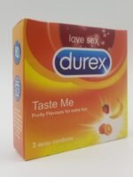Durex Condoms Taste Me 3 Delay Condoms - Fruity Flavor Lubricated