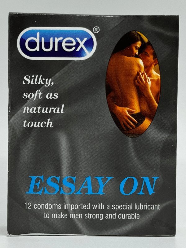 Durex Essay On Condoms - 12 Lubricant Condoms (Expiry 4-2026)