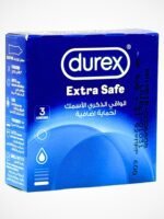 Durex Extra Safe Condoms - 3 Extra Lubed Condoms (Imported)