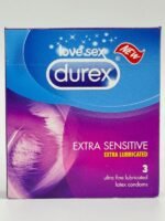 Durex Extra Sensitive Condoms - 3 Ultra Fine Condoms