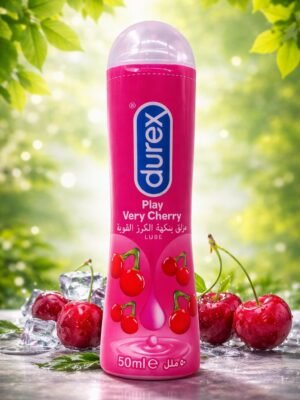 Durex Play Very Cherry Lubricant 50ml - Water-Based Intimate Gel