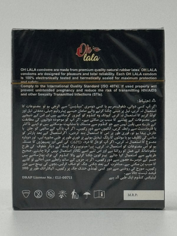 Oh Lala condoms - 3 Long Love Condoms
