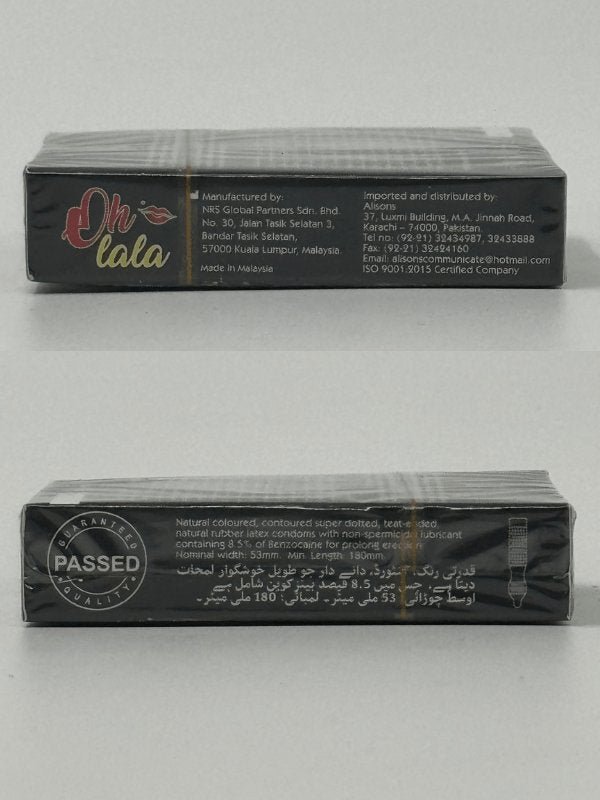Oh Lala condoms - 3 Long Love Condoms