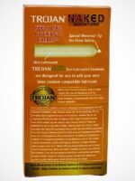 Trojan Naked Sensations Ultra Ribbed Condoms - 12 Textured Latex Condoms