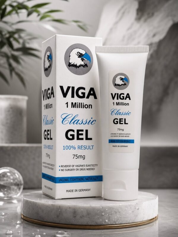 Viga 1 Million Classic Gel 75mg – Vaginal Tightening & Elasticity Gel for Women