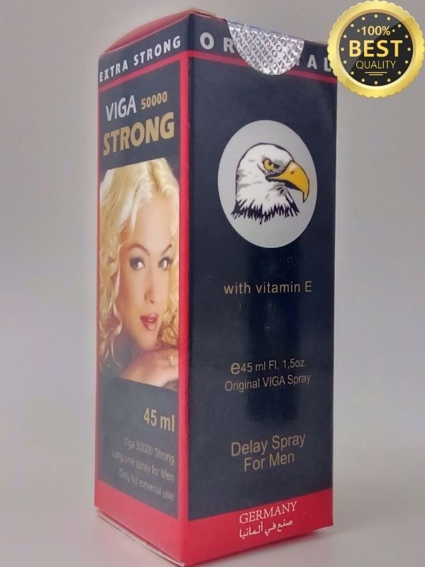 Viga 50000 Delay Spray for Men - Extra Strong Long-Lasting Effect